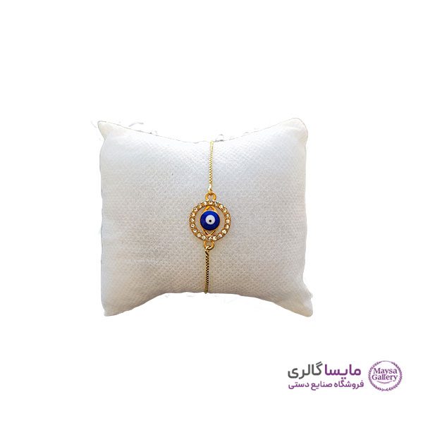 دستبند استیل مینیمال طرح چشم نظر