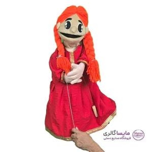 عروسک نمایشی دستکشی دختر سنتی