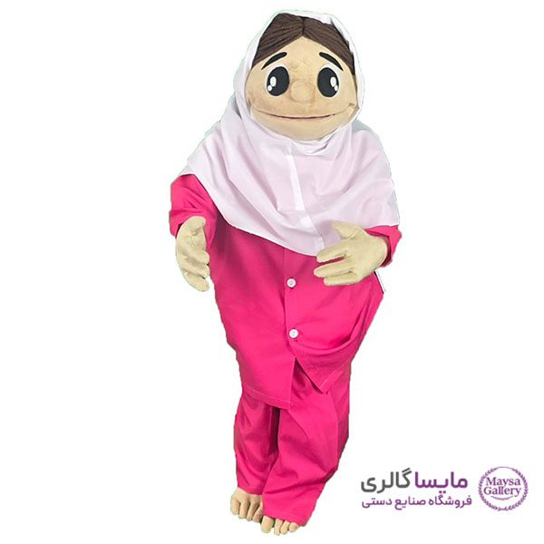 عروسک نمایشی دختر مدرسه ای