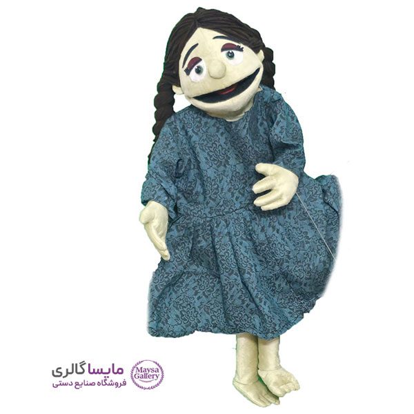 عروسک نمایشی دستکشی طرح دختر عروسک نمایشی دستکشی طرح دختر