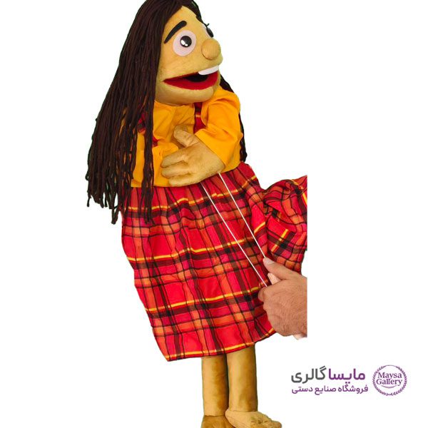 عروسک نمایشی گردان دخترانه