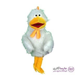 عروسک نمایشی دستی مرغ بامزه